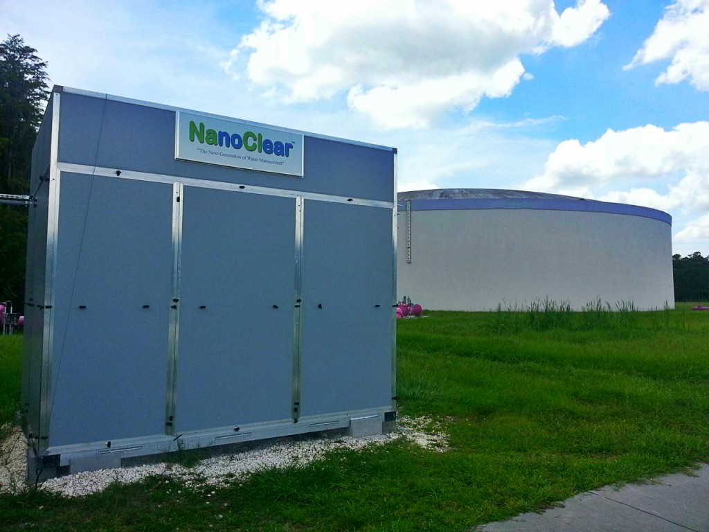 Dais Analytic's NanoClear Pilot Unit at Pasco County Waste Water Treatment Facility